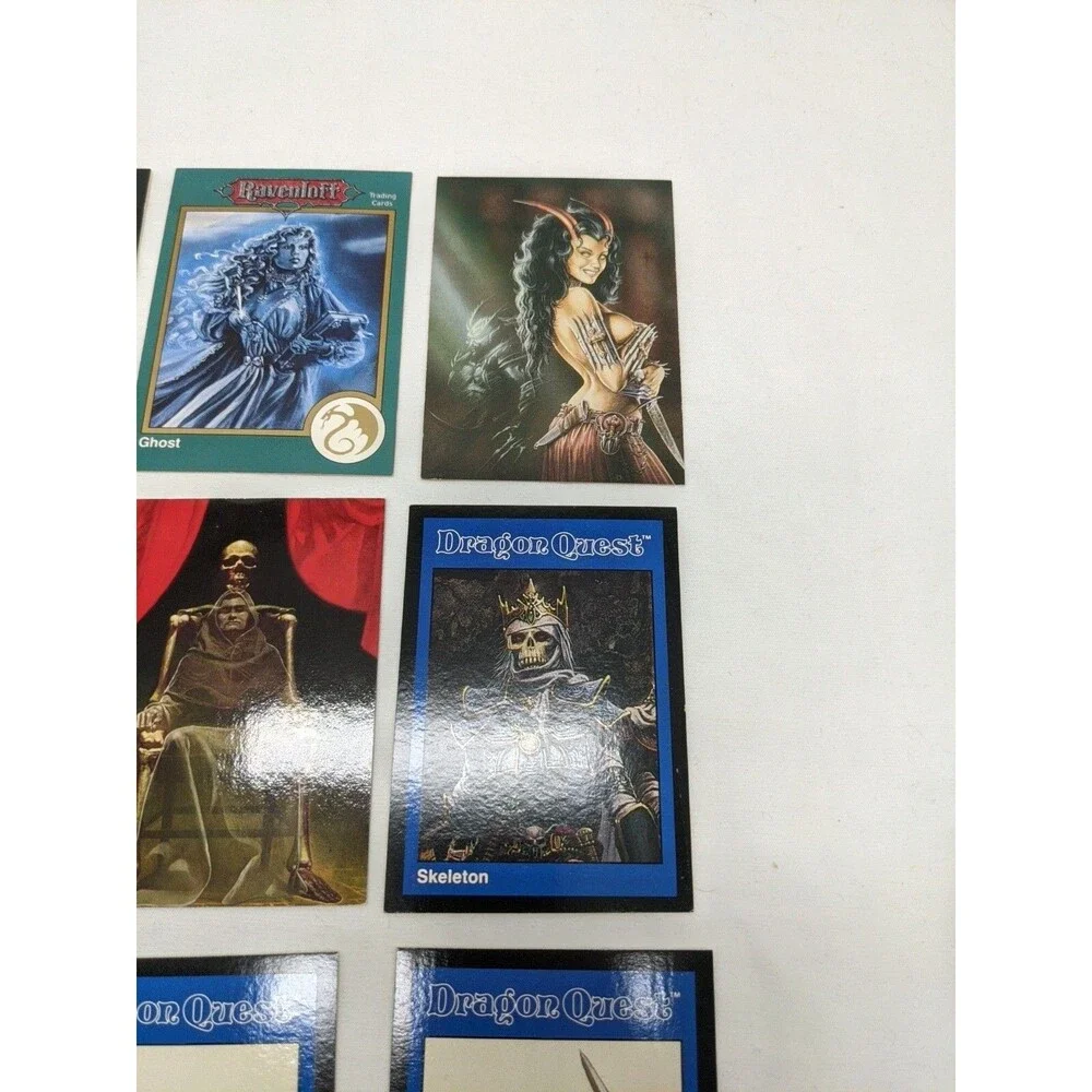 Lot Of (19) TSR Dungeons And Dragons And Fantasy Demons Undead Trading Cards
